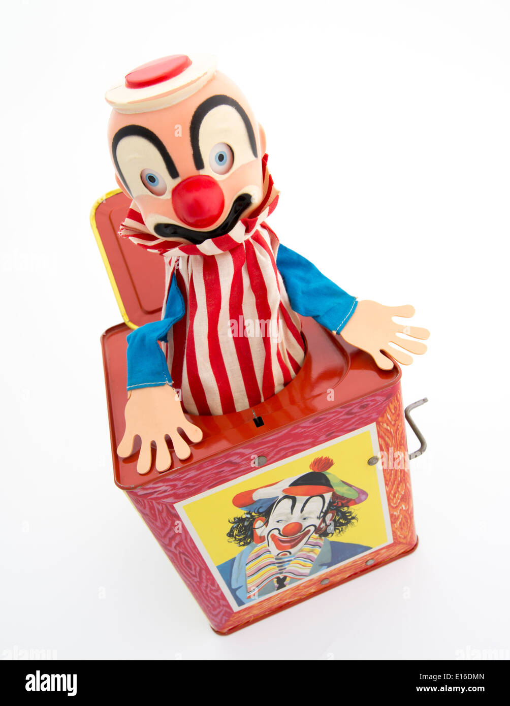 Jack in the Box par Matty de jouets Mattel 1953 Banque D'Images
