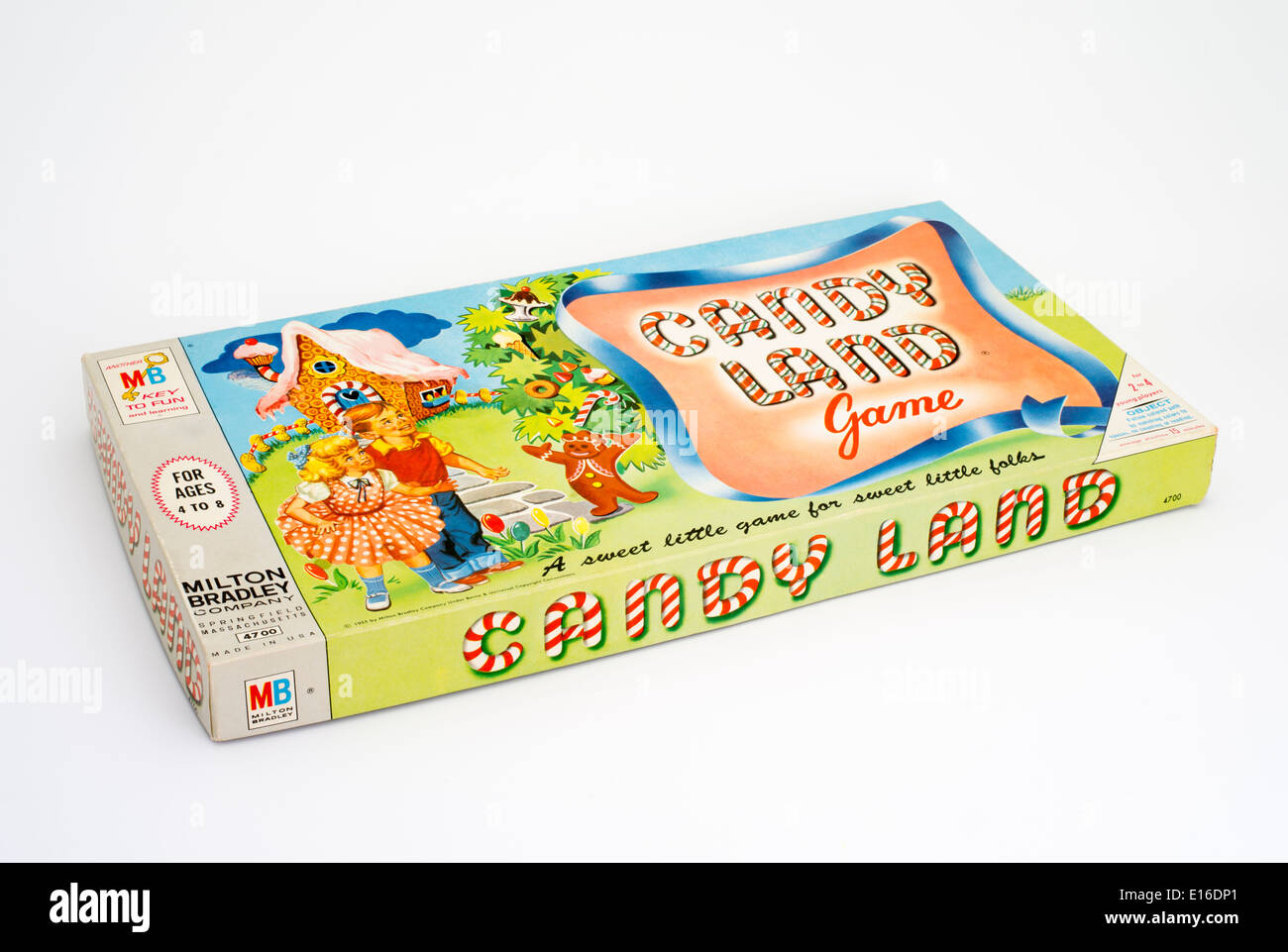 Candy Land ( jeu Candyland ) par Milton Bradley ( édition 1955 ) Banque D'Images