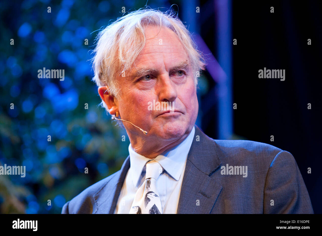 Hay-on-Wye, Powys, au Royaume-Uni. 24 mai 2014. Athée, éthologue, biologiste évolutionniste, et écrivain Richard Dawkins parle à un full house au Hay Festival Le Hay Festival de la littérature et des Arts célèbre sa 27e année au Pays de Galles. Credit : Graham M. Lawrence/Alamy Live News. Banque D'Images