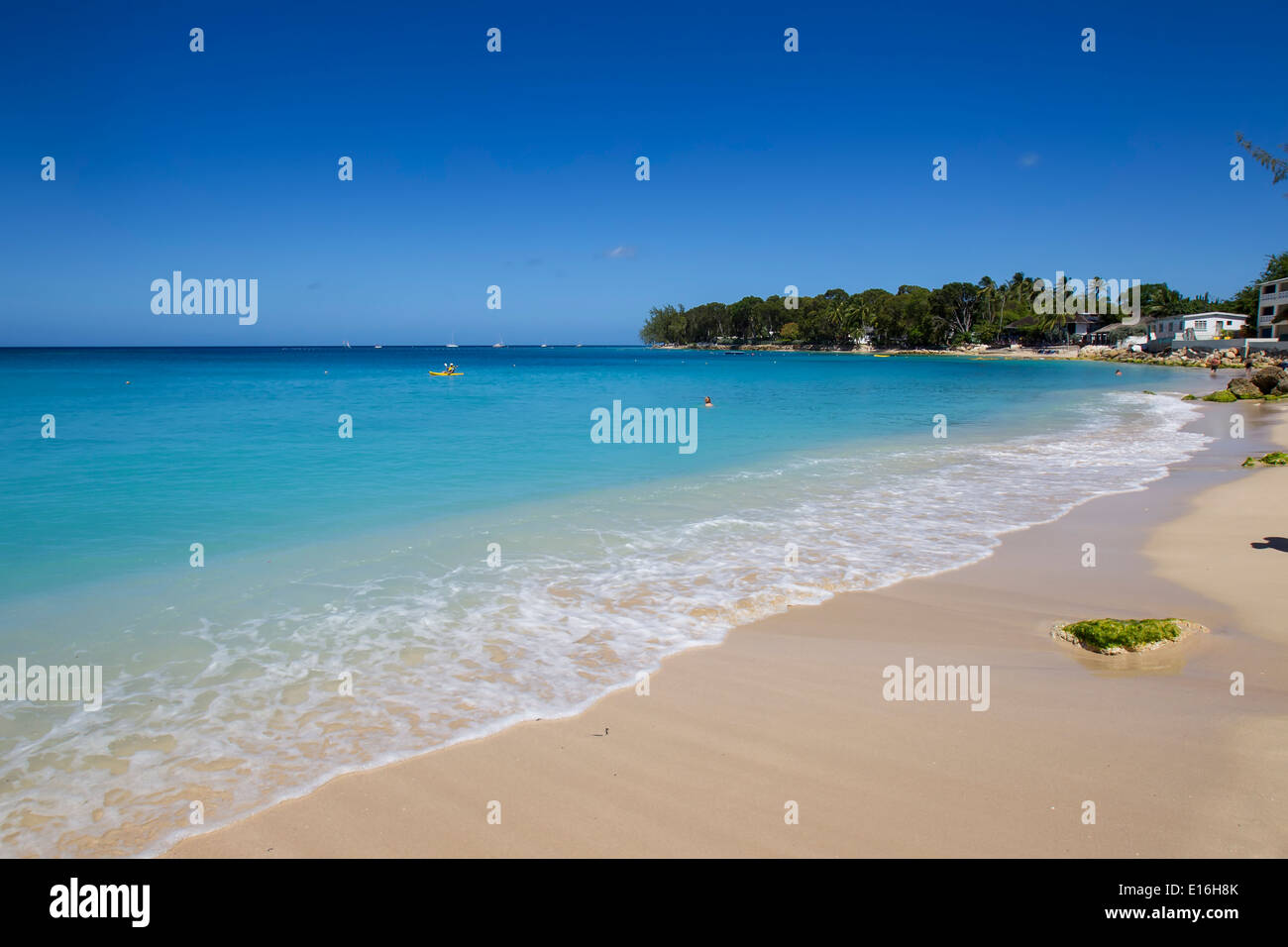 St James, côte ouest, la Barbade, Caraïbes, Antilles Banque D'Images