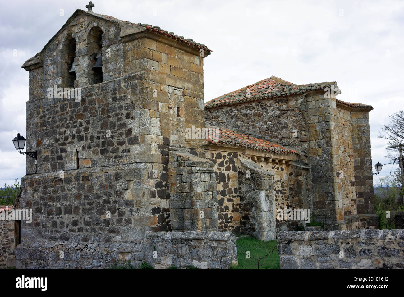 Église médiévale, Soria, Espagne Banque D'Images