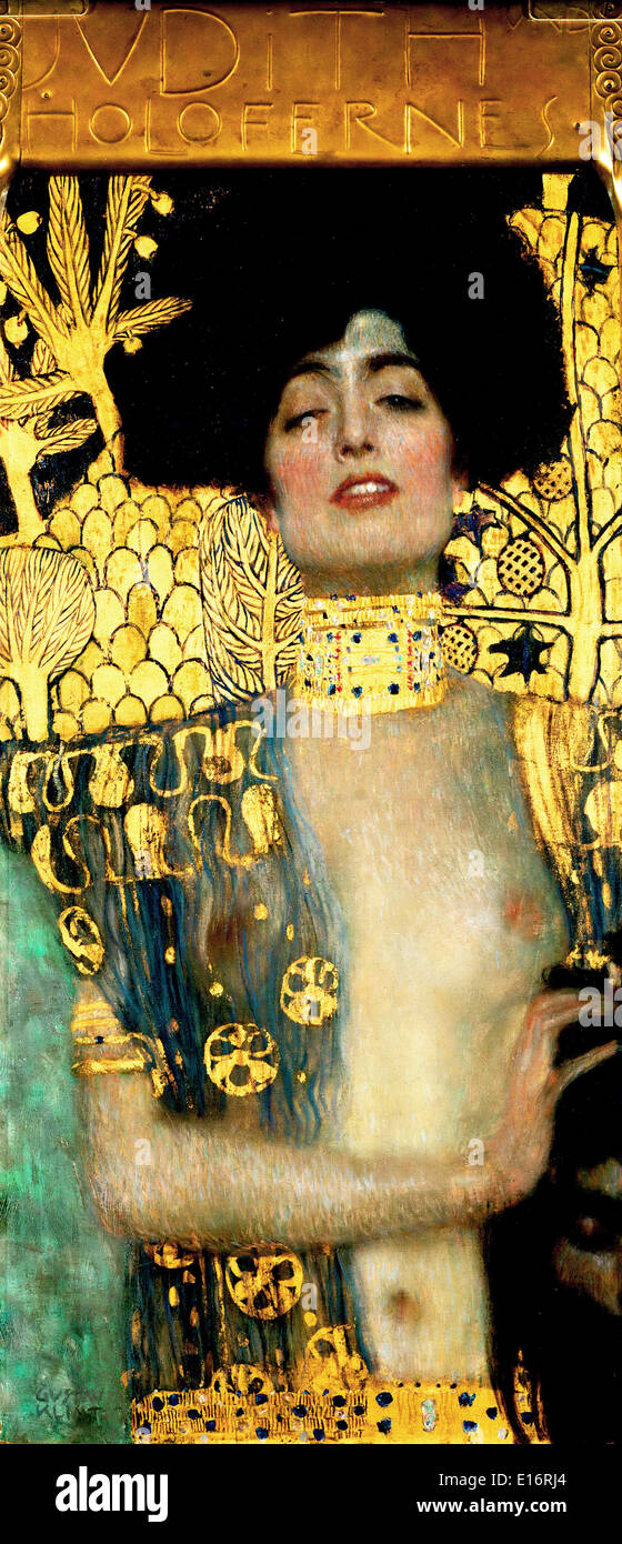 Judith par Gustav Klimt, 1901 Banque D'Images