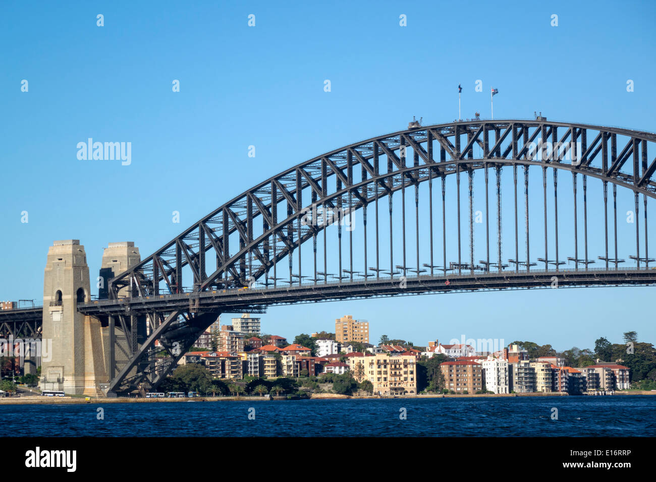 Sydney Australie,Nouvelle-Galles du Sud,Sydney Harbour,Harbour,Bridge,Kirribilli,quartier,Basse-Côte-Nord,les visiteurs voyage visite touristique Banque D'Images