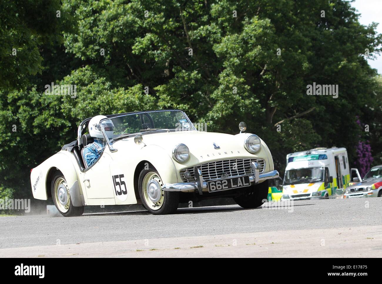 Les concurrents à la 2014 Motor Sport au palais à Crystal Palace Park South London 25.05.2014 Banque D'Images