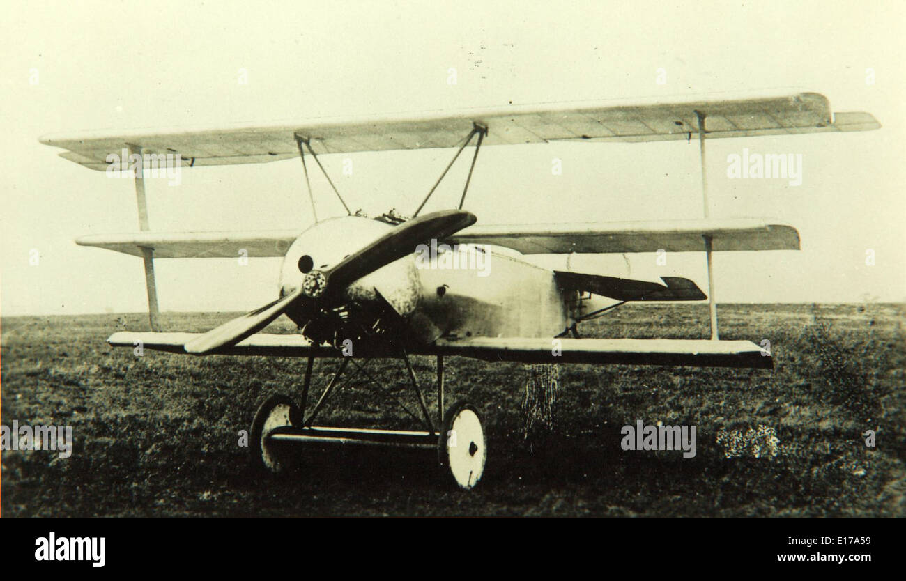 Le Fokker Dr J'étais un triplan allemand utilisé pendant la première ...