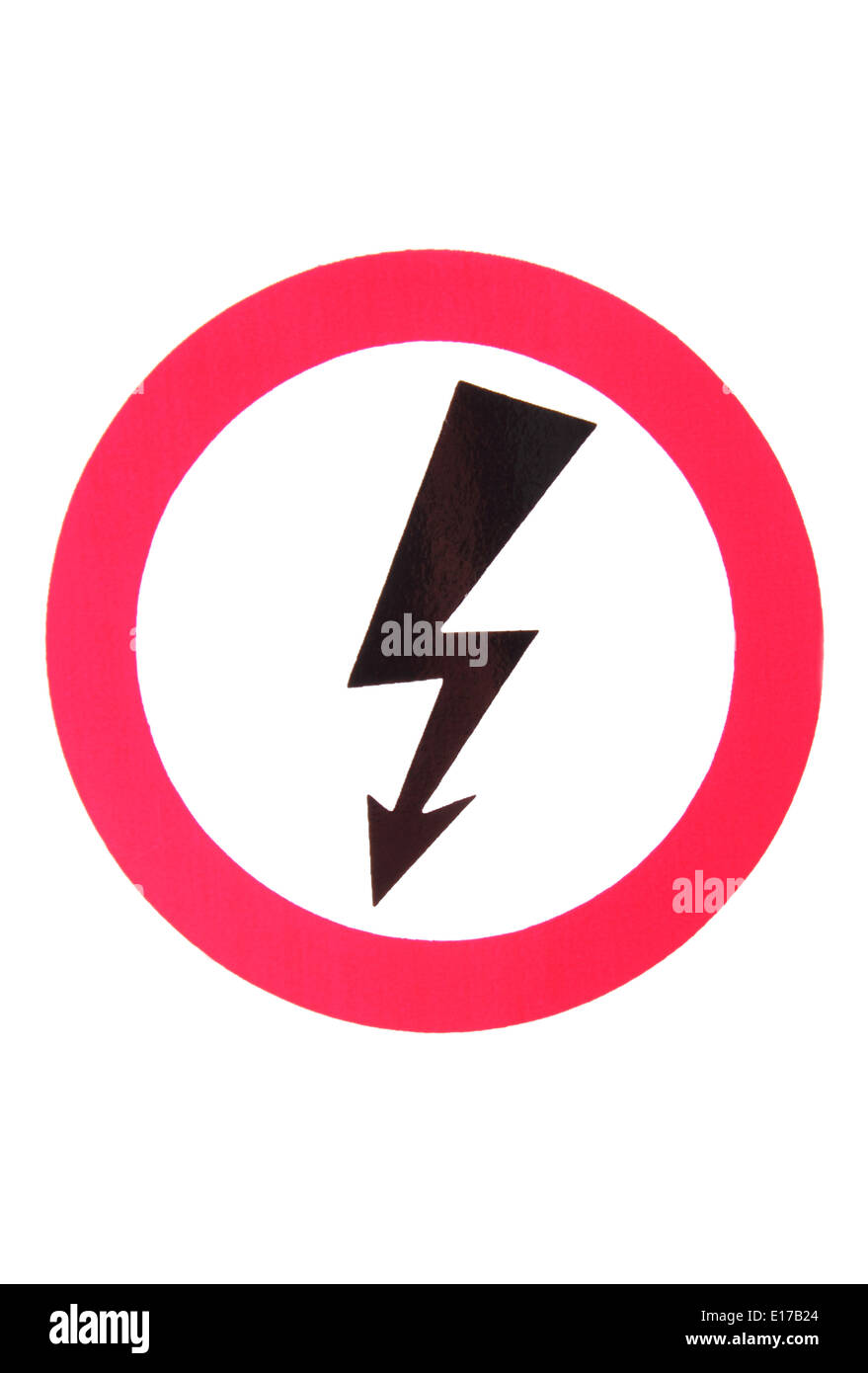 Symbole De La Tension électrique Electrical symbol Banque de photographies et d'images à haute résolution - Alamy