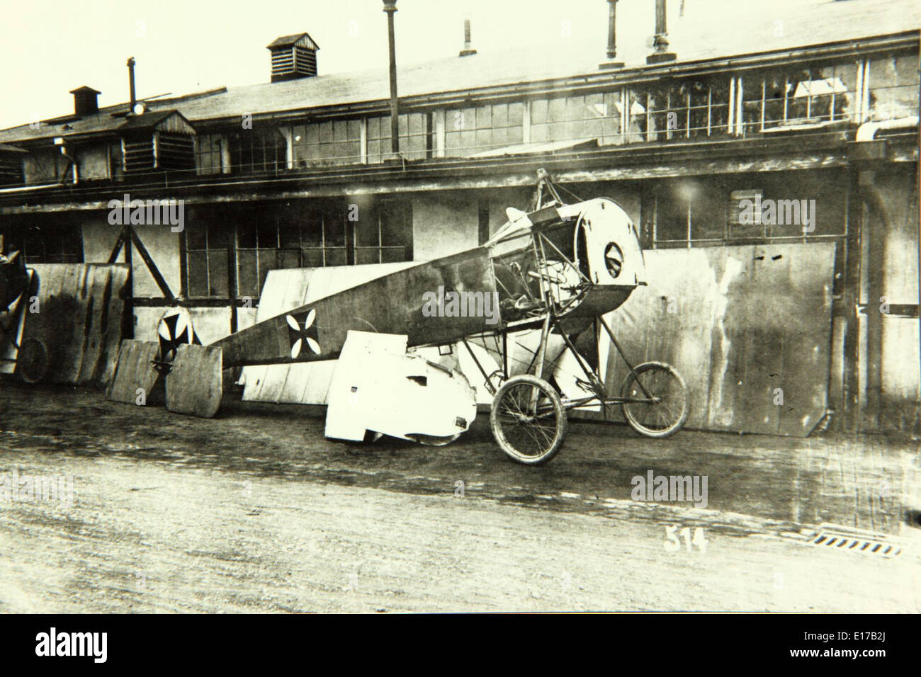 Fokker E.III Eindecker,, Banque D'Images