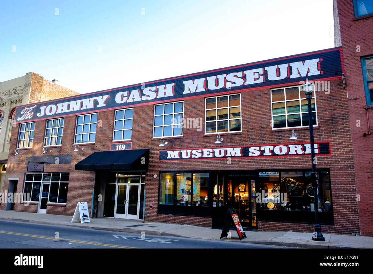 Le Musée de Johnny Cash à Nashville, Tennessee Banque D'Images