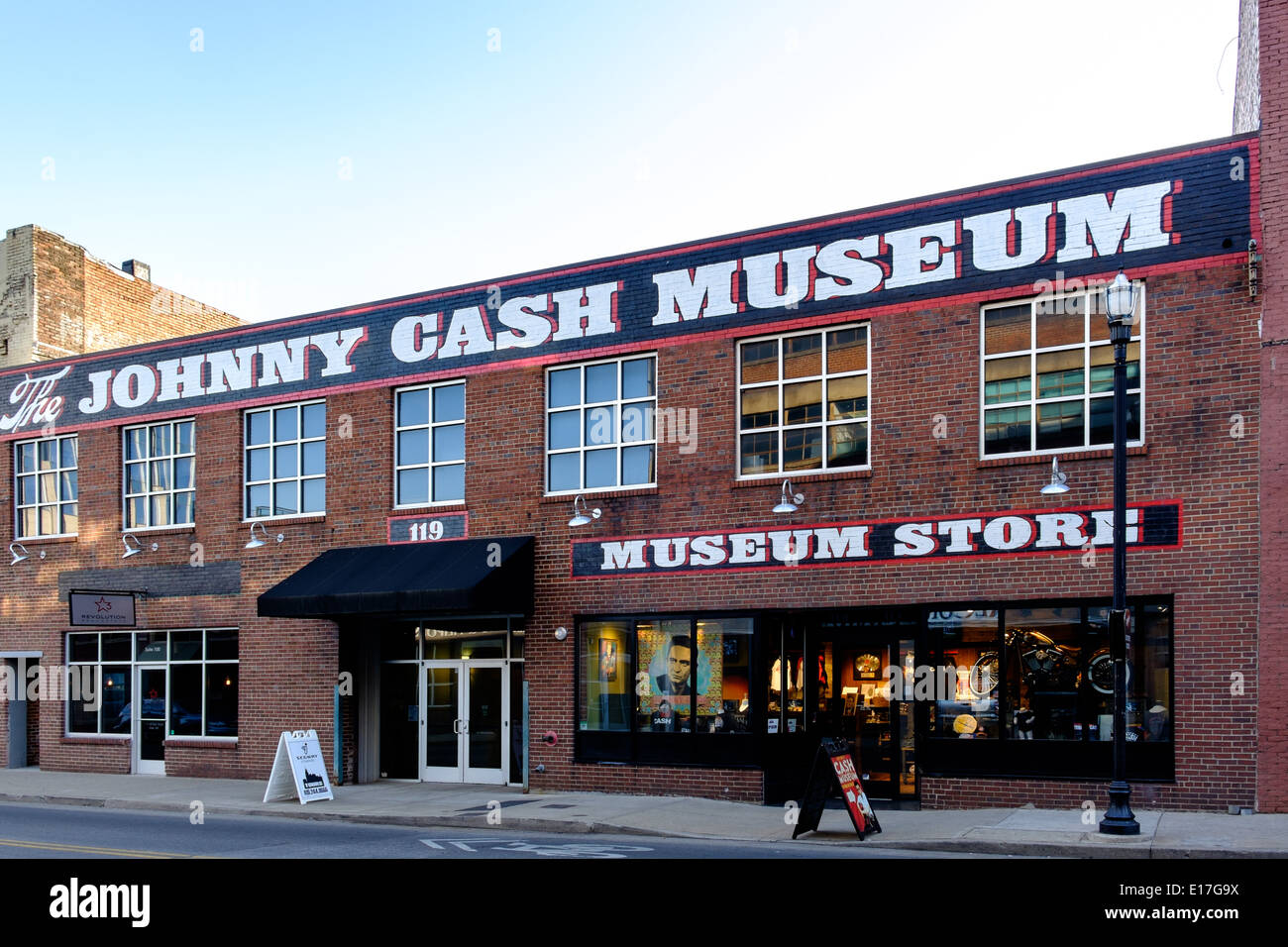 Le Musée de Johnny Cash à Nashville, Tennessee Banque D'Images