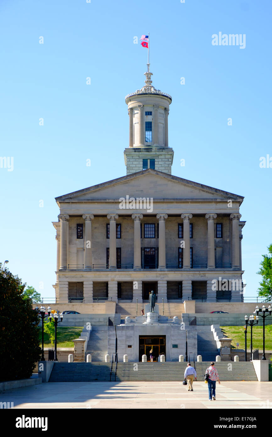 Le Tennessee State Capitol building, à Nashville, au Tennessee Banque D'Images