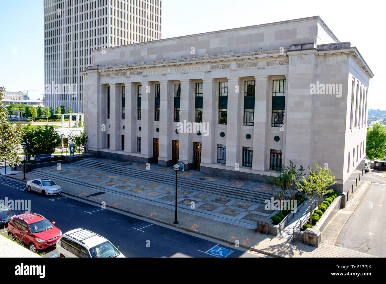Bâtiment de la Cour suprême du Tennessee à Nashville, Tennessee Banque D'Images