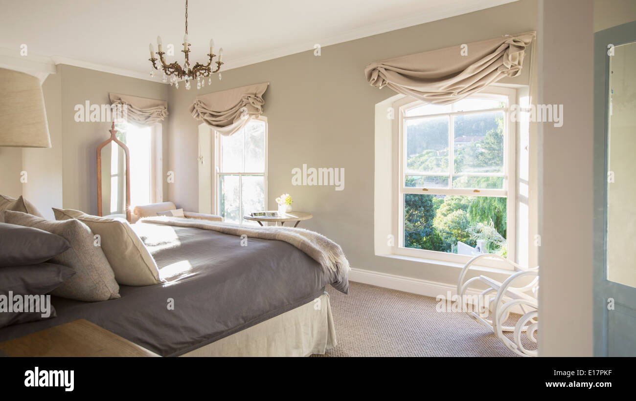 Chambre de luxe ensoleillé Banque D'Images