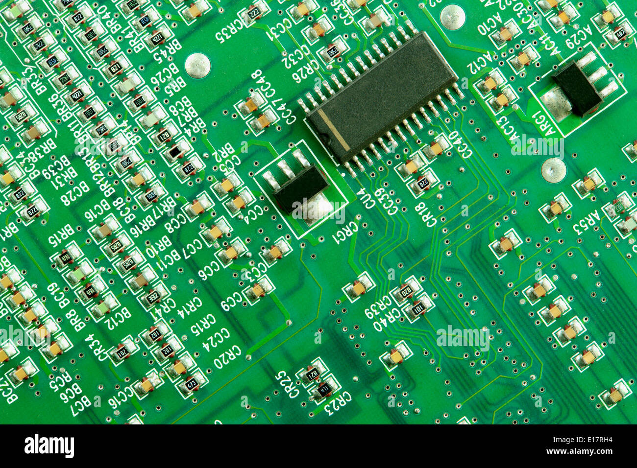 Carte de circuits électroniques Banque D'Images
