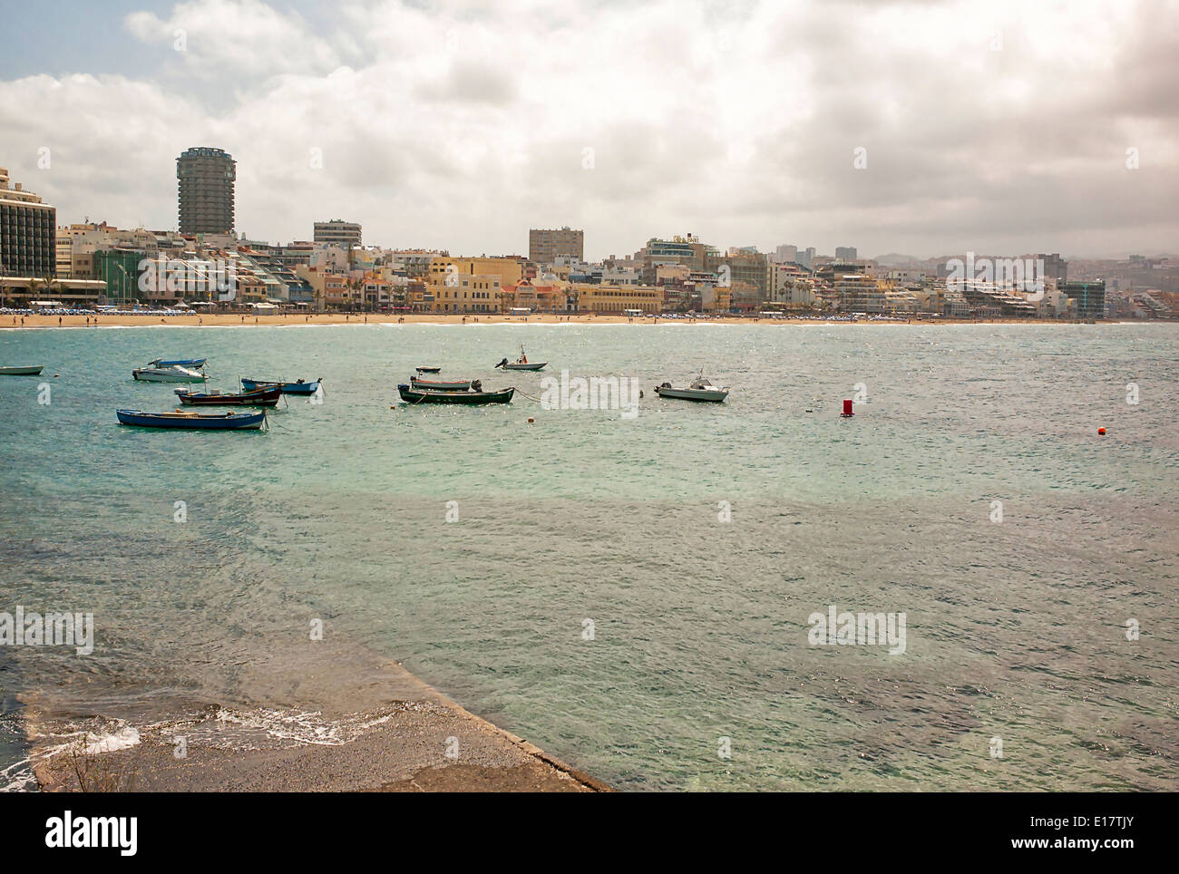 -La plage- île des Canaries (Espagne). Banque D'Images