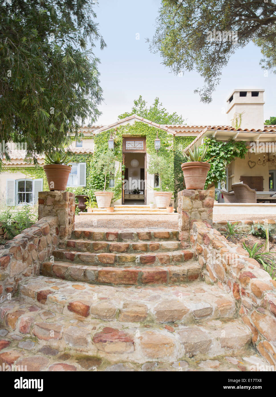 Villa de luxe Banque D'Images