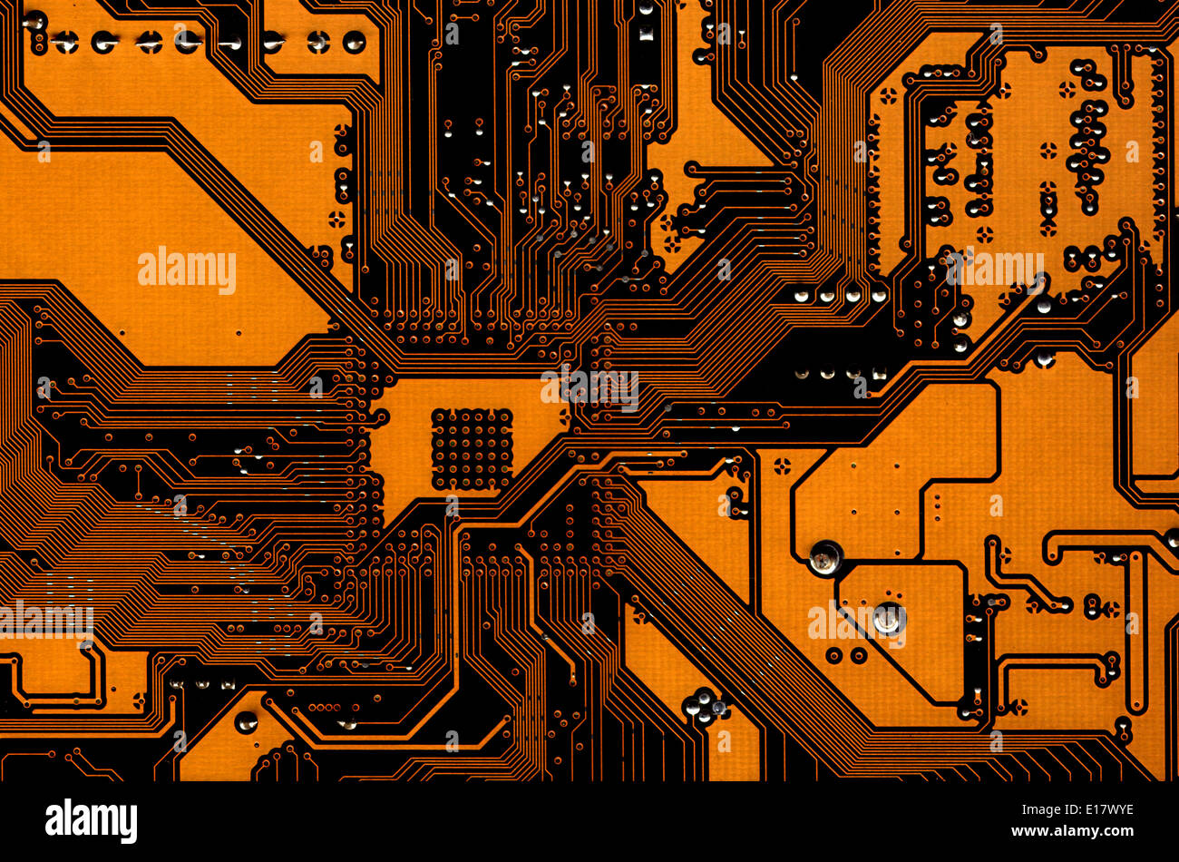Carte de circuits électroniques Banque D'Images