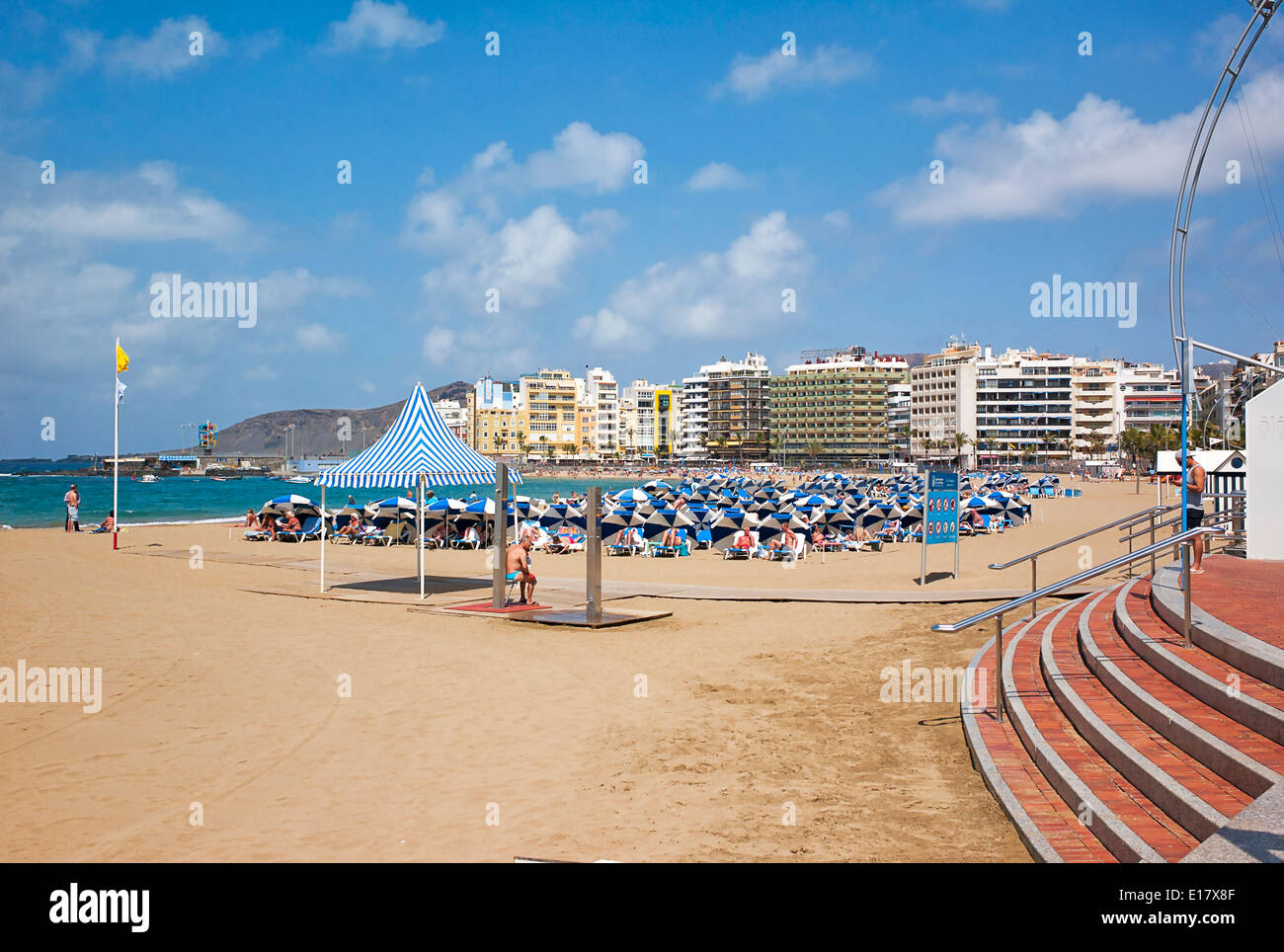 -La plage- île des Canaries (Espagne). Banque D'Images