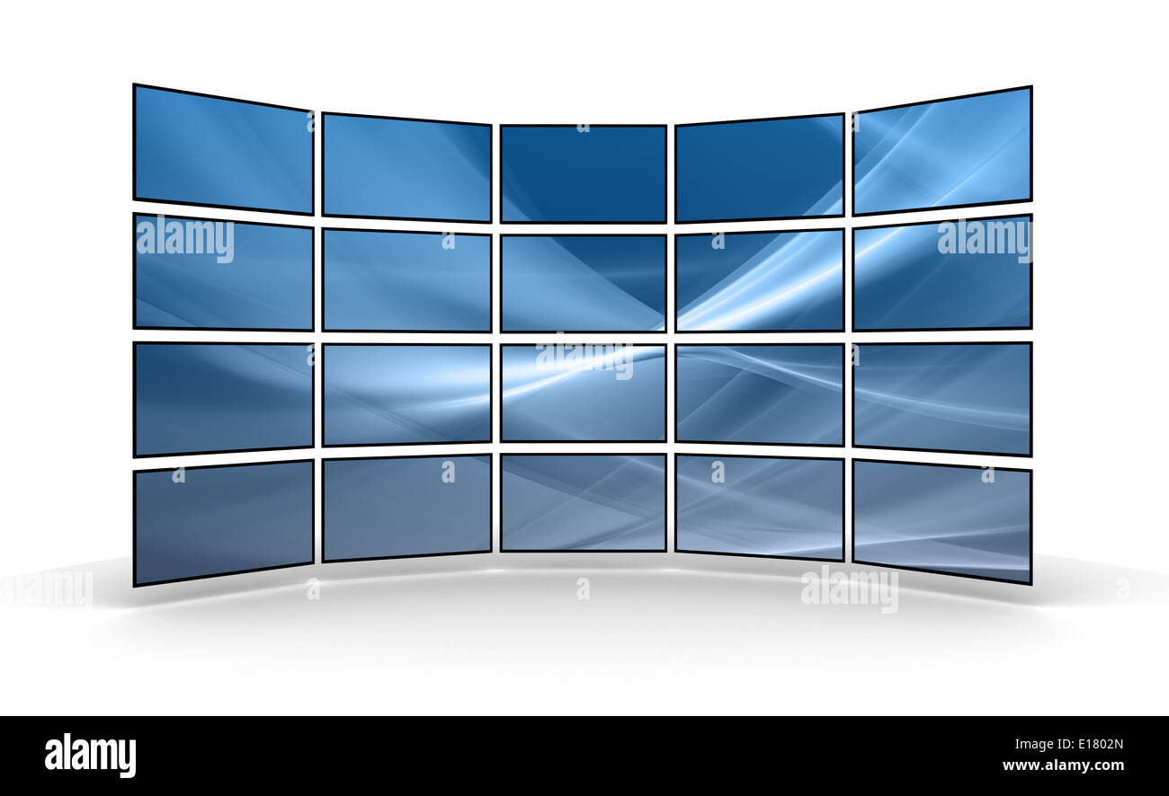 Panneaux LED Banque D'Images