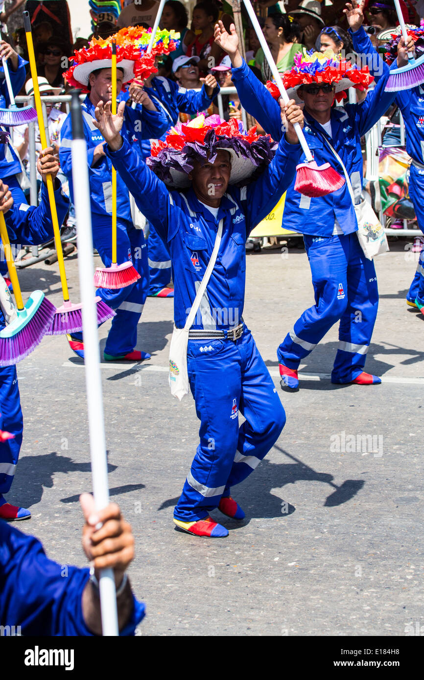 Barranquilla, Colombie - mars 1, 2014 Banque D'Images