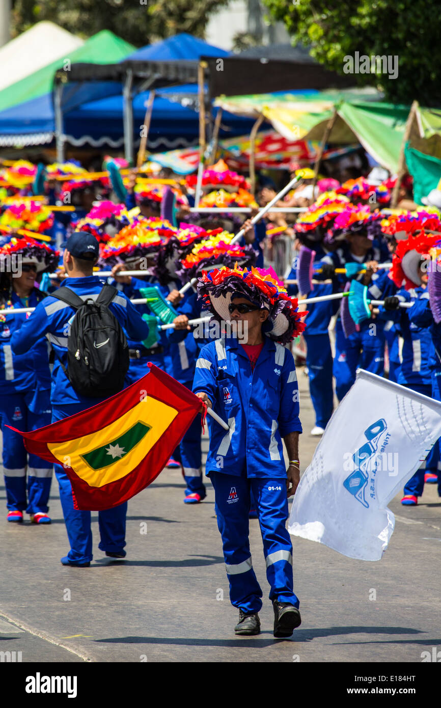 Barranquilla, Colombie - mars 1, 2014 Banque D'Images
