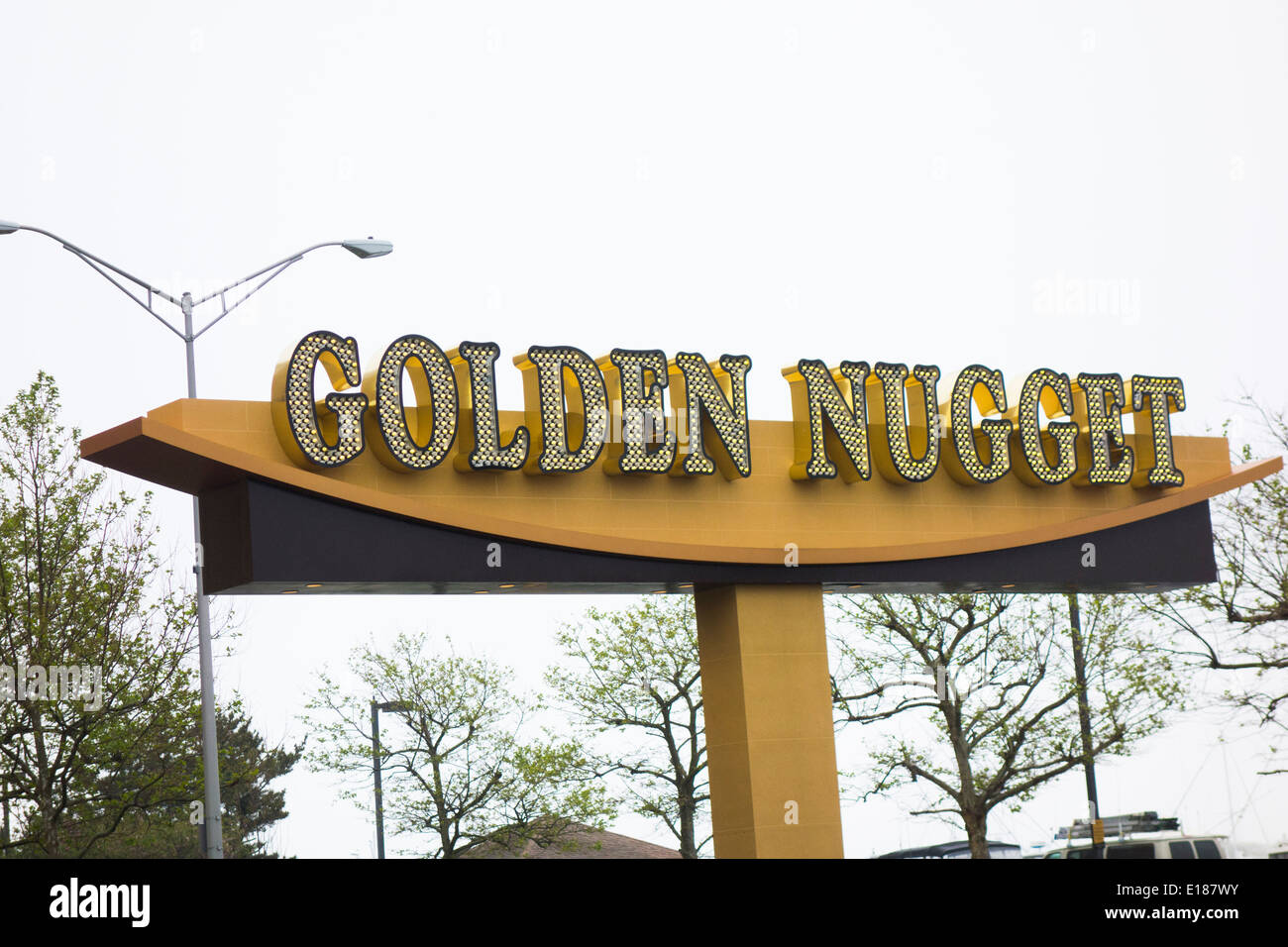 Golden Nugget Casino et hôtel à Atlantic City, NJ Banque D'Images