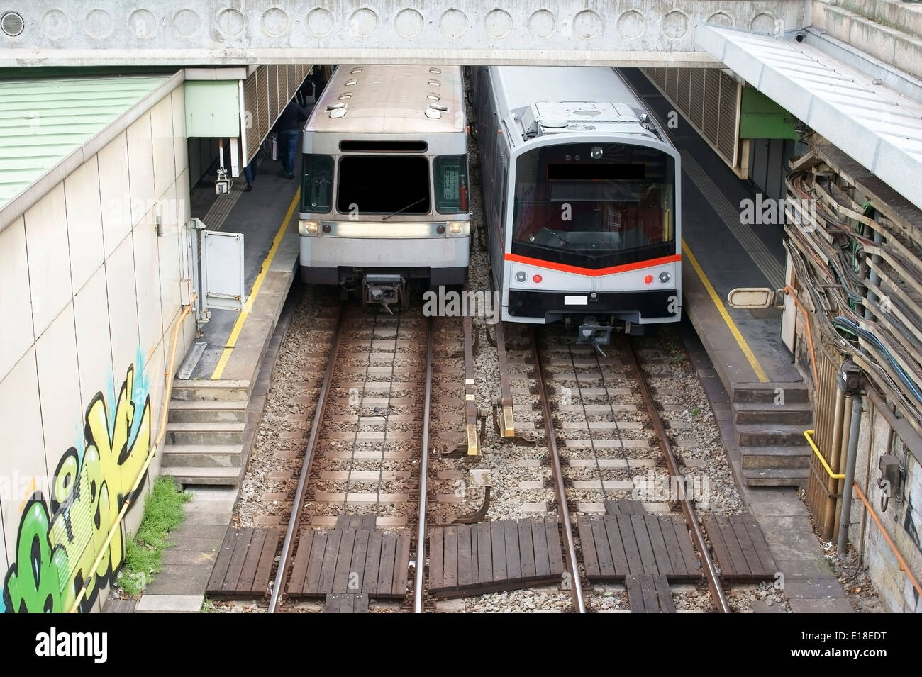 Tramway de Vienne Banque D'Images