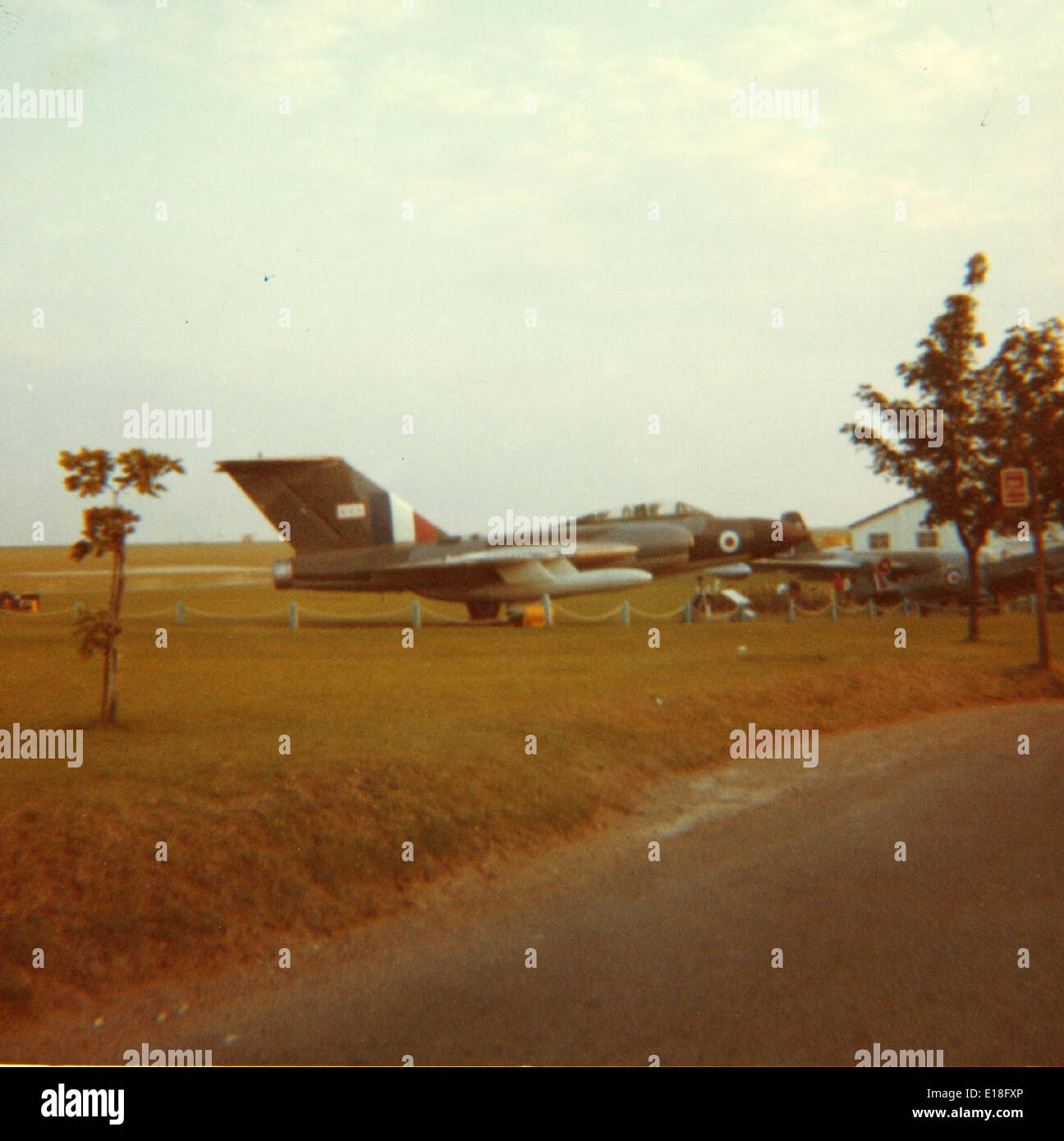 Le Gloster Javelin était un chasseur à réaction bimoteur britannique développé dans les années 1950 Il a été principalement utilisé par la Royal Air Force pour des missions d'interception pendant la guerre froide. Banque D'Images