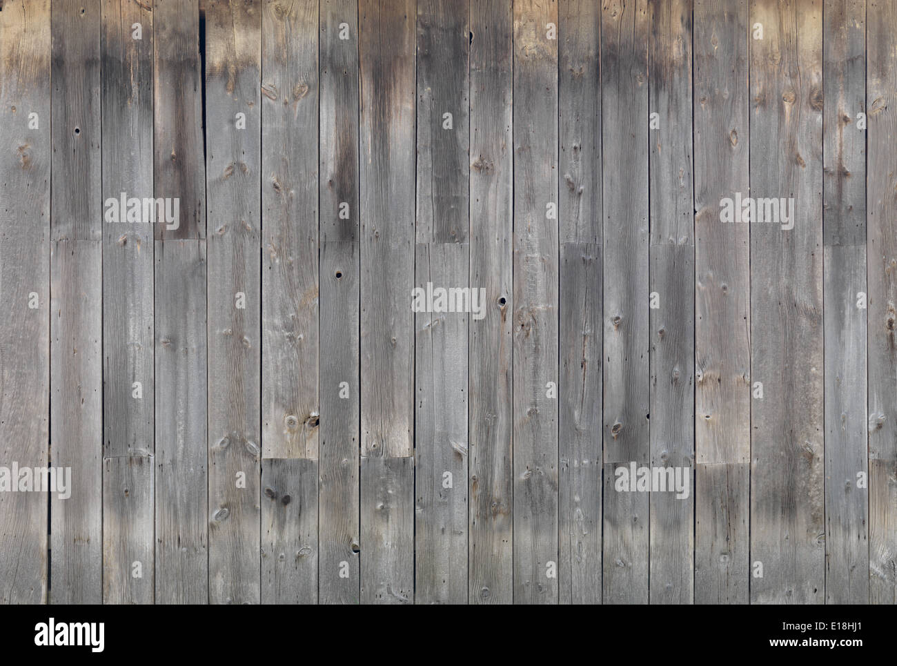 Mur en bois patiné gris texture background Banque D'Images