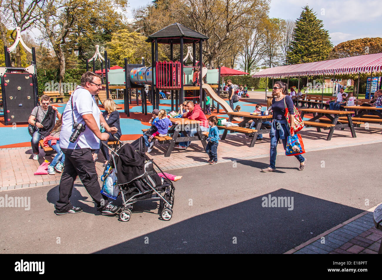 Paultons Park, Southampton, Angleterre, Royaume-Uni. Banque D'Images
