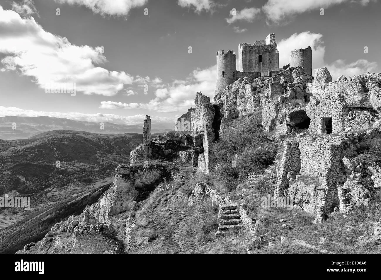 Château médiéval Banque D'Images