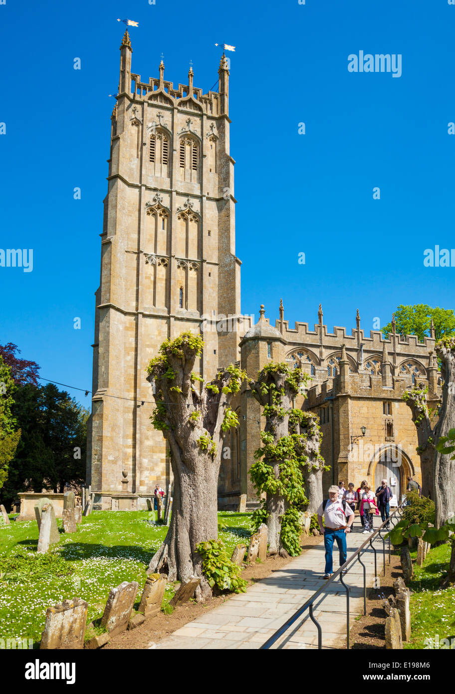 St James Church Chipping Campden, les Cotswolds Gloucestershire England UK EU Europe Banque D'Images