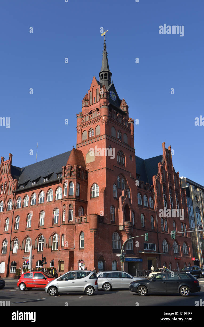 Altes Rathaus, Schlossstrasse, Steglitz, Berlin, Deutschland Banque D'Images