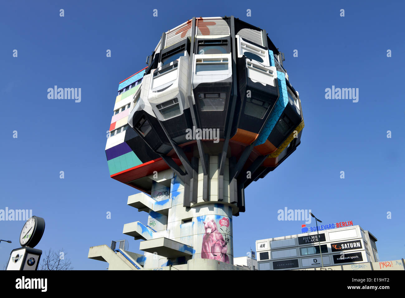 Bierpinsel, Schlossstrasse, Steglitz, Berlin, Deutschland Banque D'Images