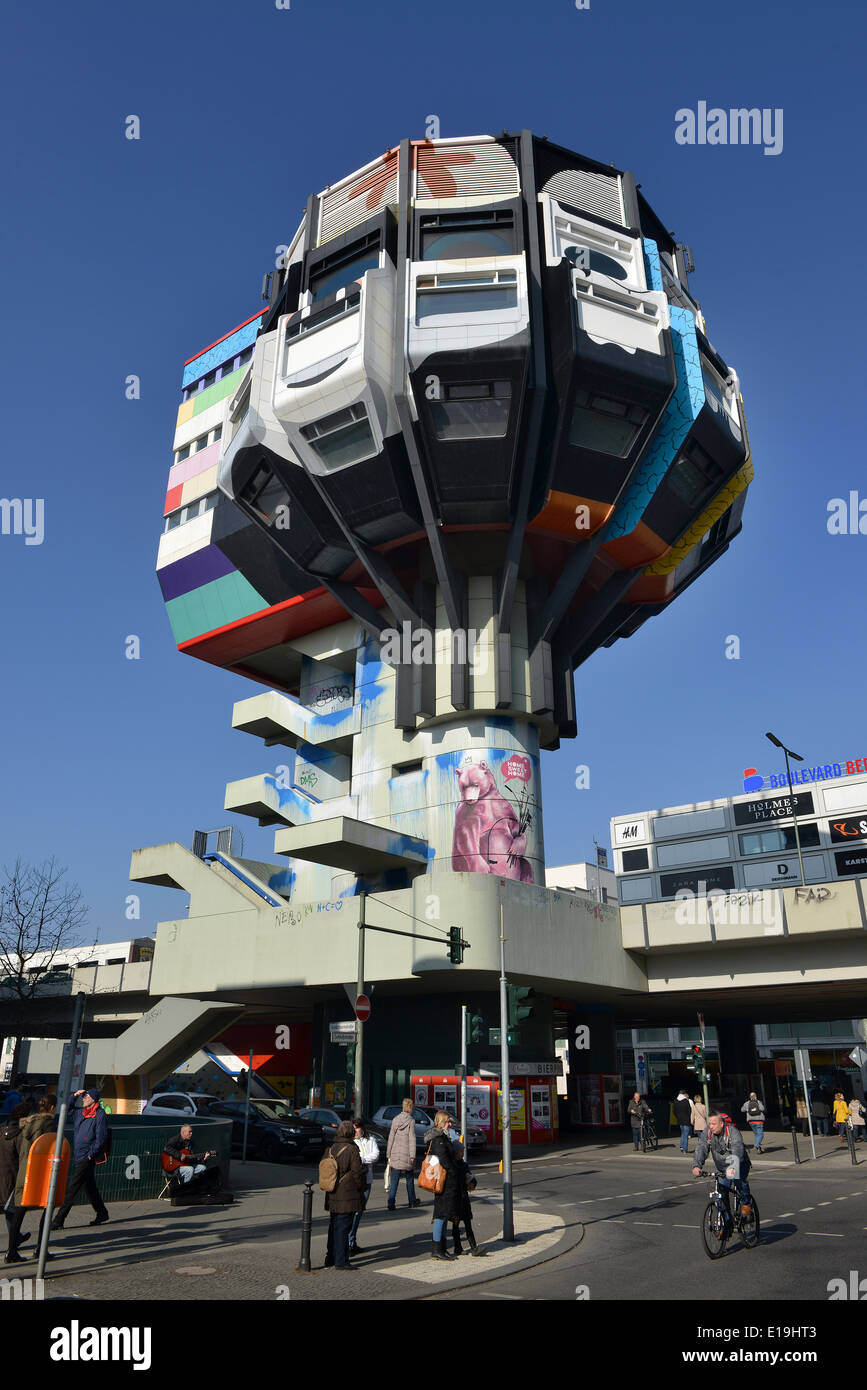 Bierpinsel, Schlossstrasse, Steglitz, Berlin, Deutschland Banque D'Images