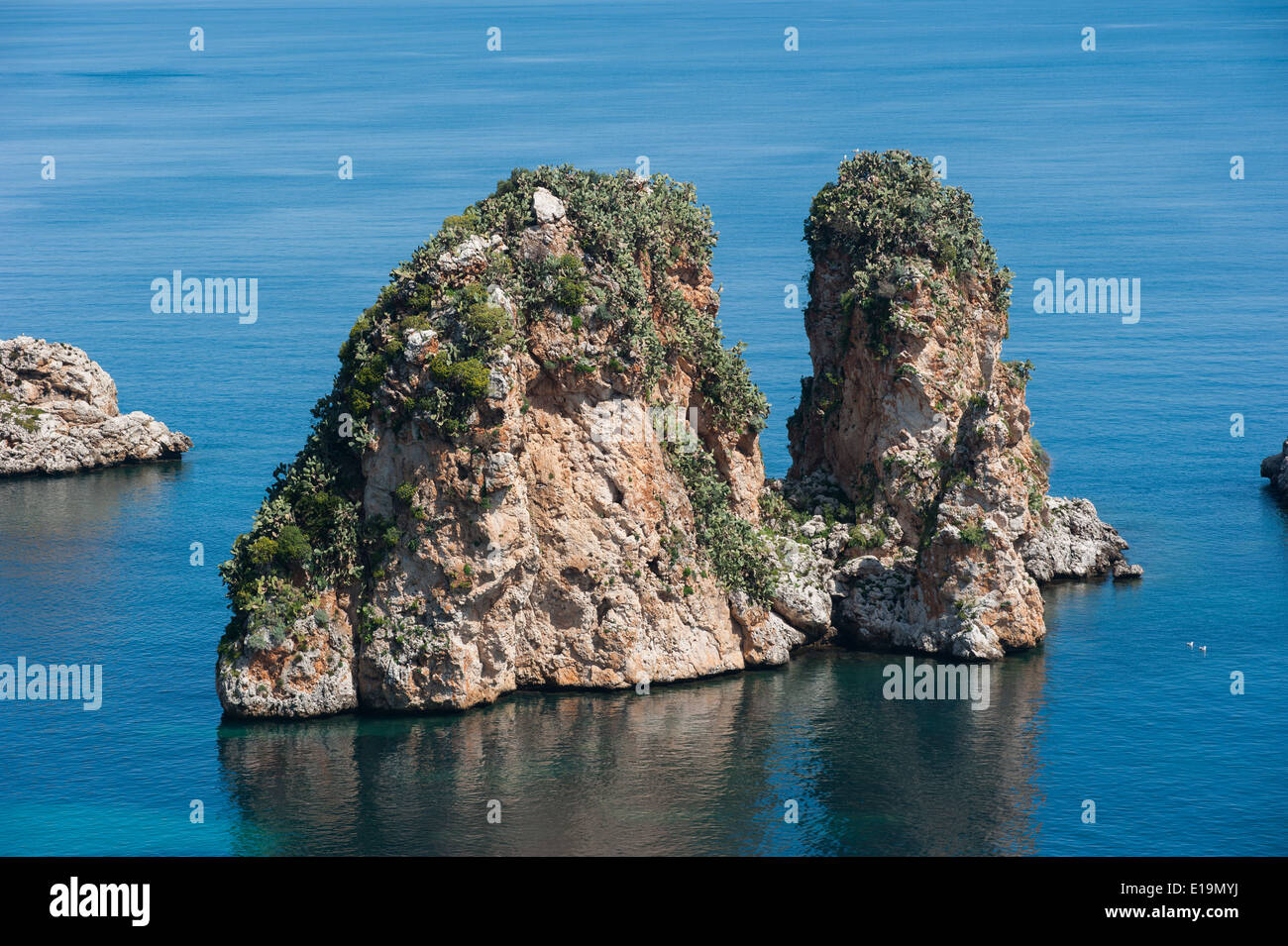 Scopello en Sicile Banque D'Images