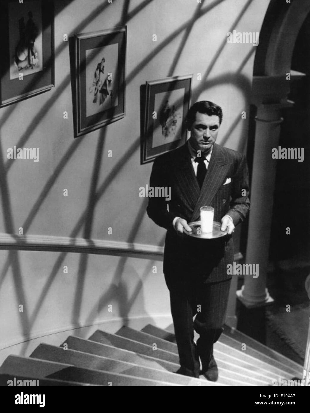 Suspicion - Cary Grant - Réalisation : Alfred Hitchcock - 1941 - RKO Radio Pictures Banque D'Images