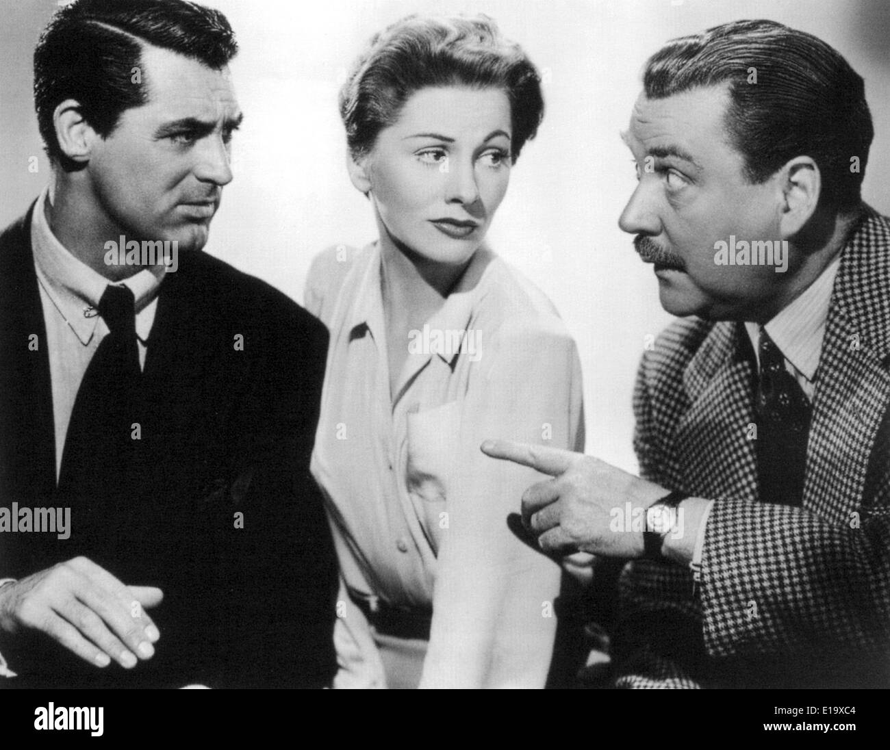 Suspicion - Cary Grant Joan Fontaine Nigel Bruce - Réalisation : Alfred Hitchcock - 1941 - RKO Radio Pictures Banque D'Images