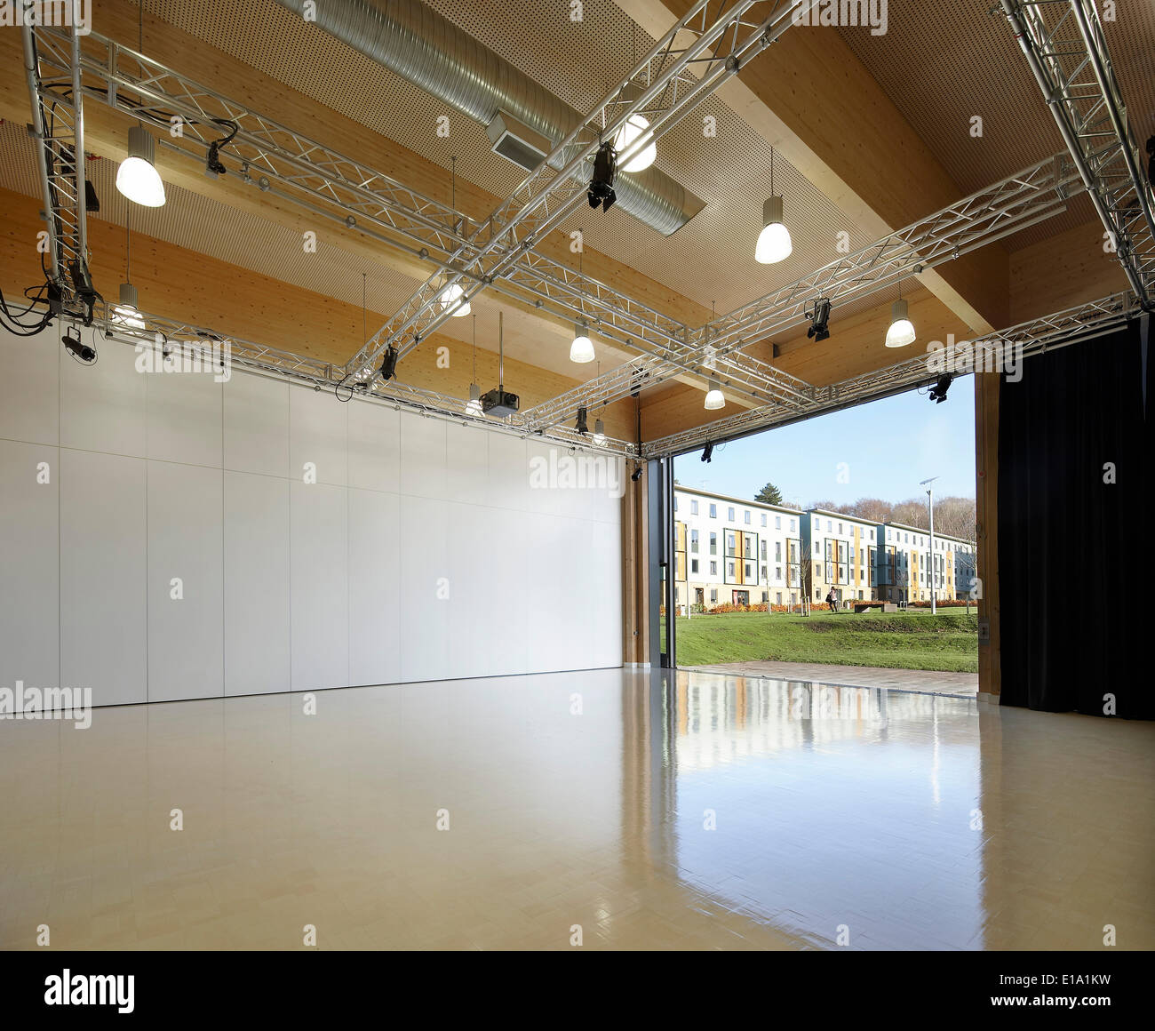 Lancaster Institut pour l'Art Contemporain, Lancaster, Royaume-Uni. Architecte : Sheppard Robson, 2011. Banque D'Images