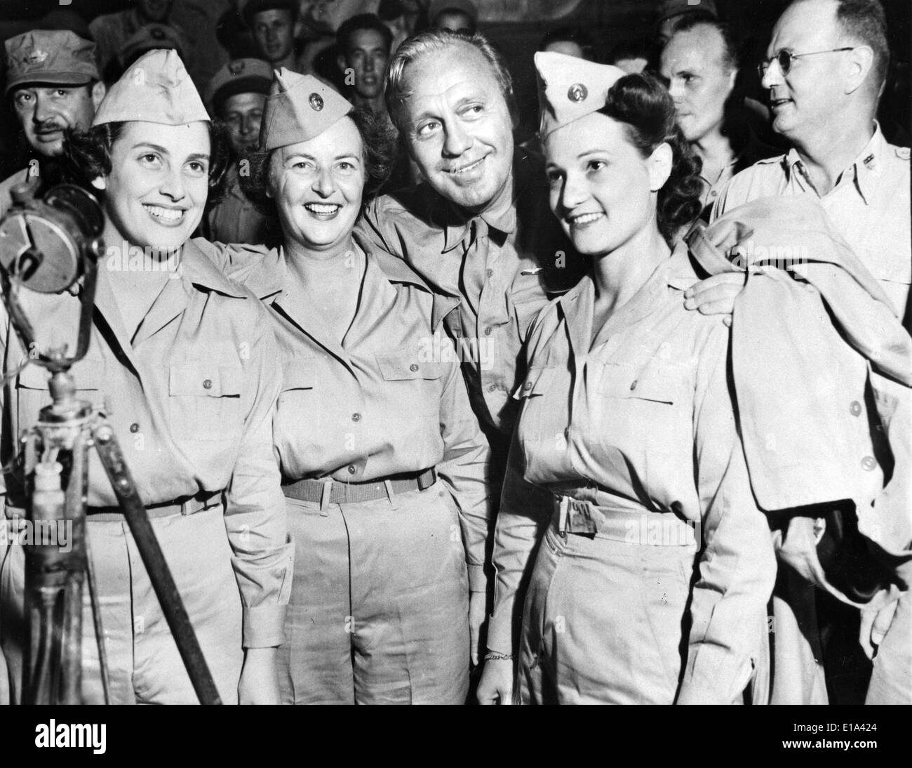 US Army WW2. Femmes soldats US PENDANT LA SECONDE GUERRE MONDIALE Banque D'Images