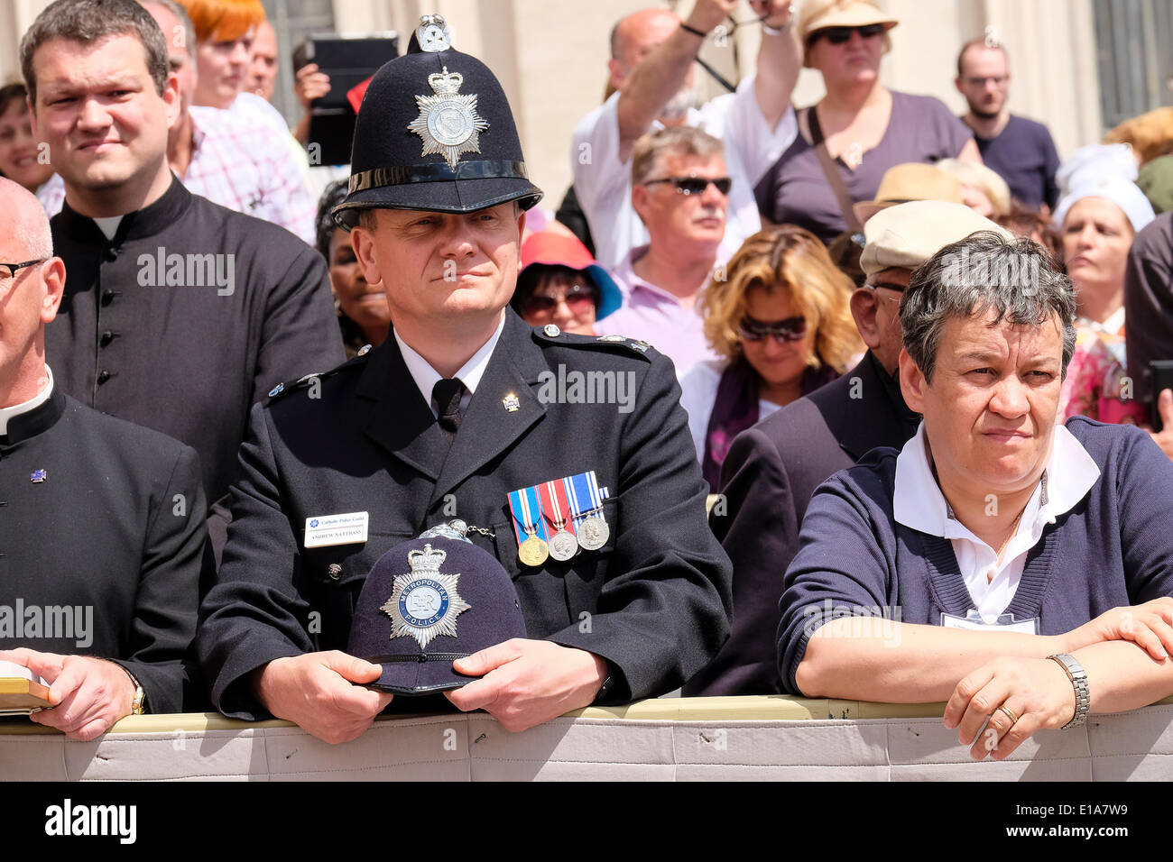La cité du Vatican. 28 mai 2014. Le pape François, Audience Générale du 28 mai 2014 Crédit : Realy Easy Star/Alamy Live News Banque D'Images
