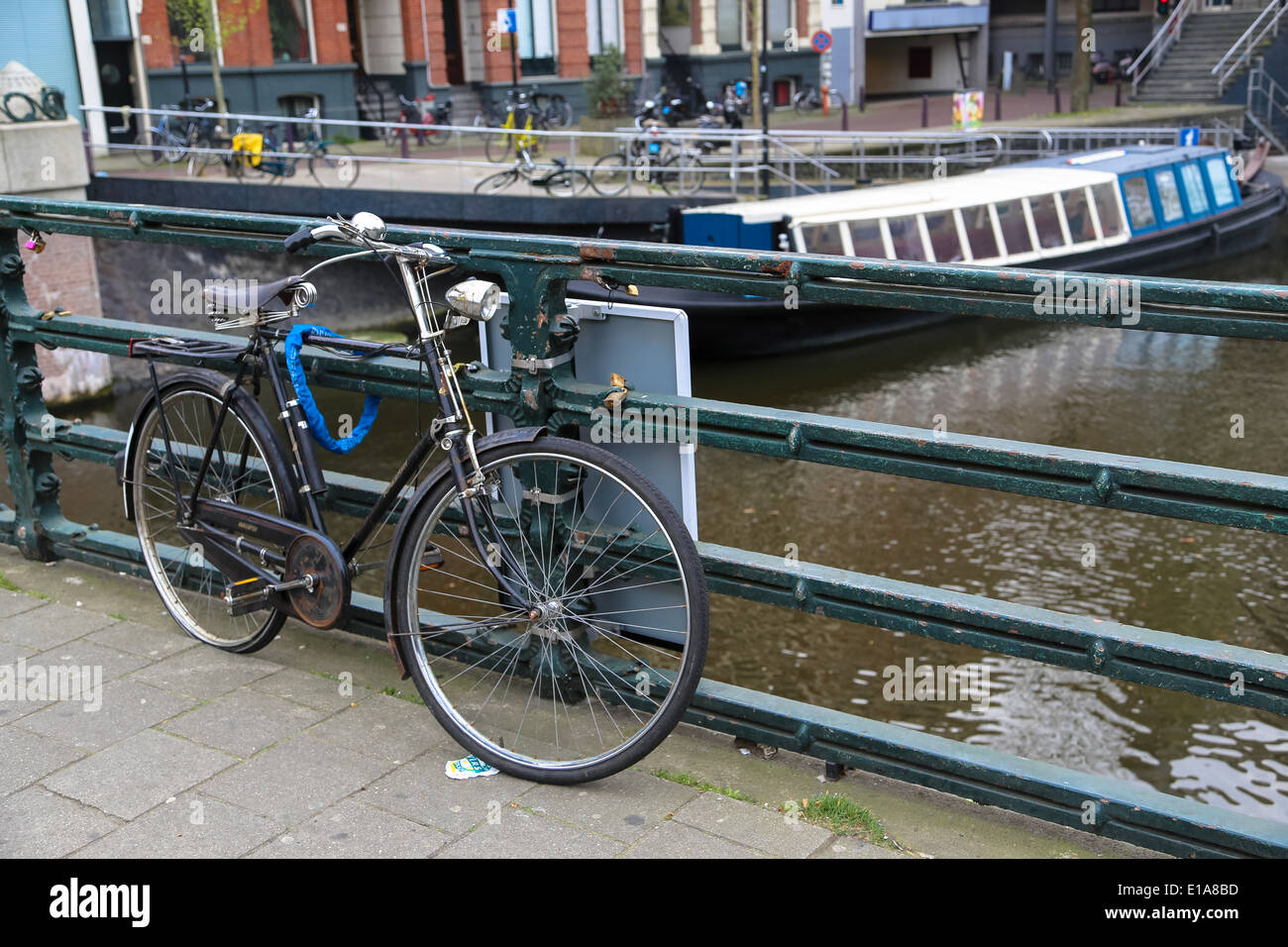 Vélos hollandais Banque D'Images