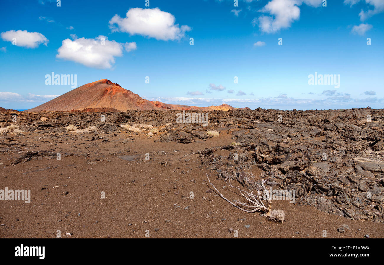 Parc National de Timanfaya (Montagnes de Feu) Lanzarote island.Canaries.Espagne. Banque D'Images