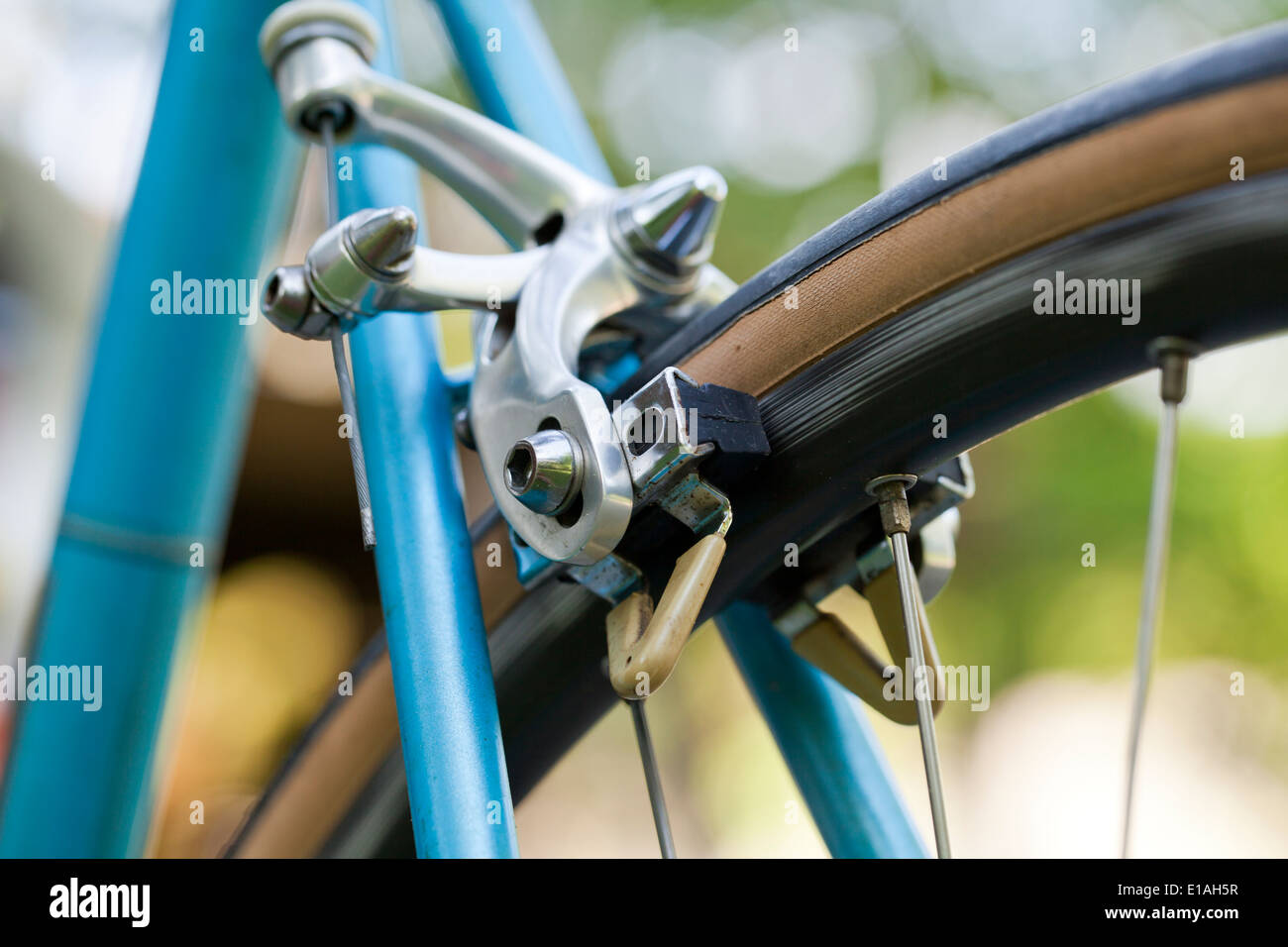 Campagnolo freins vélo en aluminium anodisé Banque D'Images
