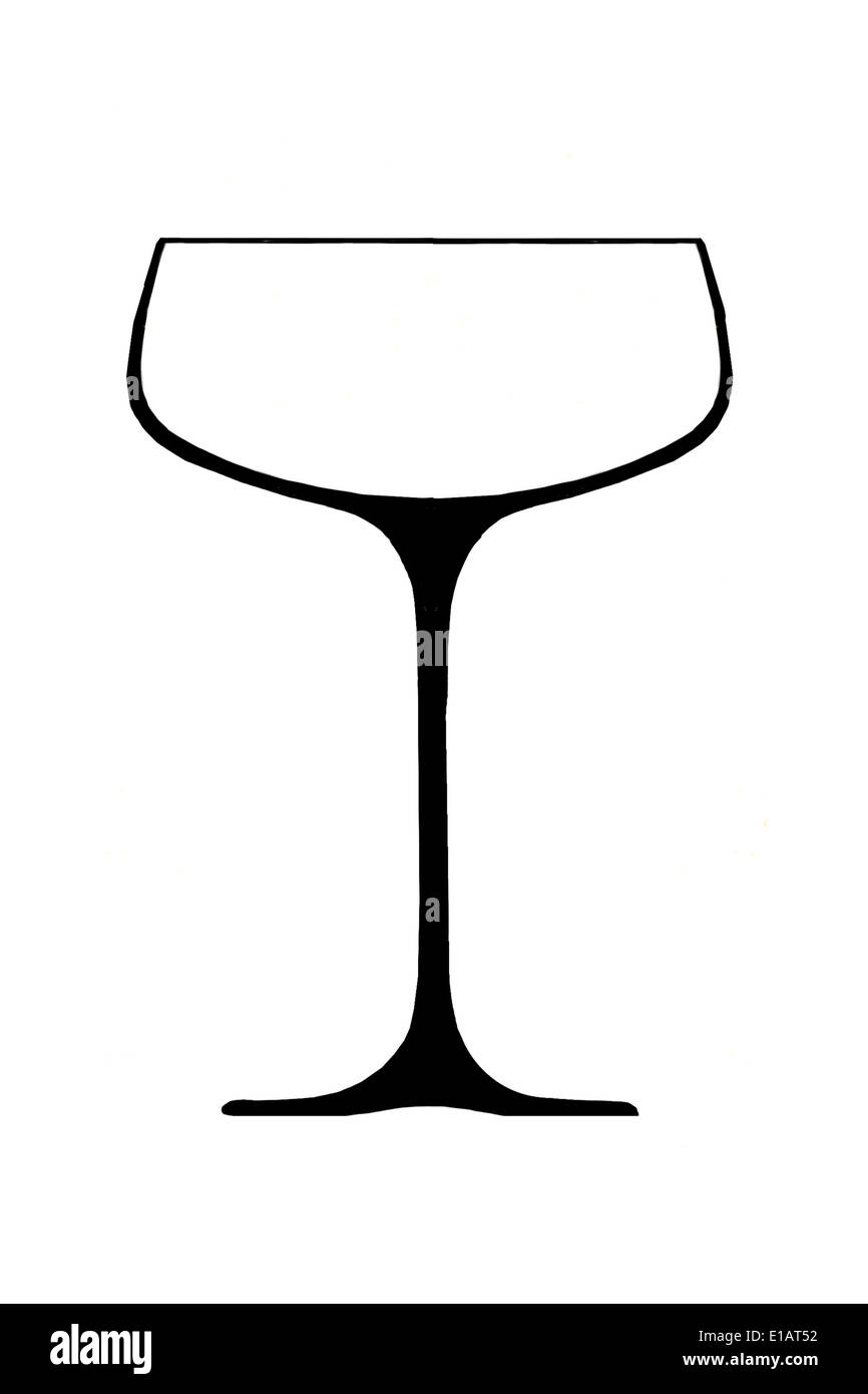 Coupe de Champagne Banque D'Images