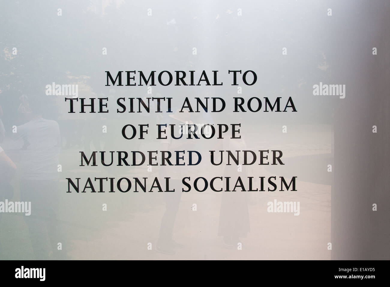 Mémorial aux Sinti et Roms victimes du national-socialisme Banque D'Images