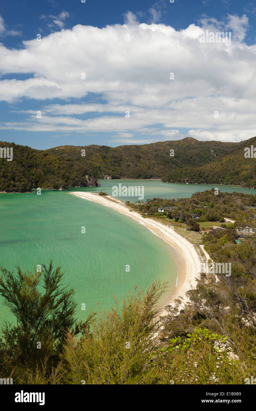Torrent Bay, parc national Abel Tasman, région de Nelson, île du Sud, Nouvelle-Zélande, Pacifique Sud Banque D'Images