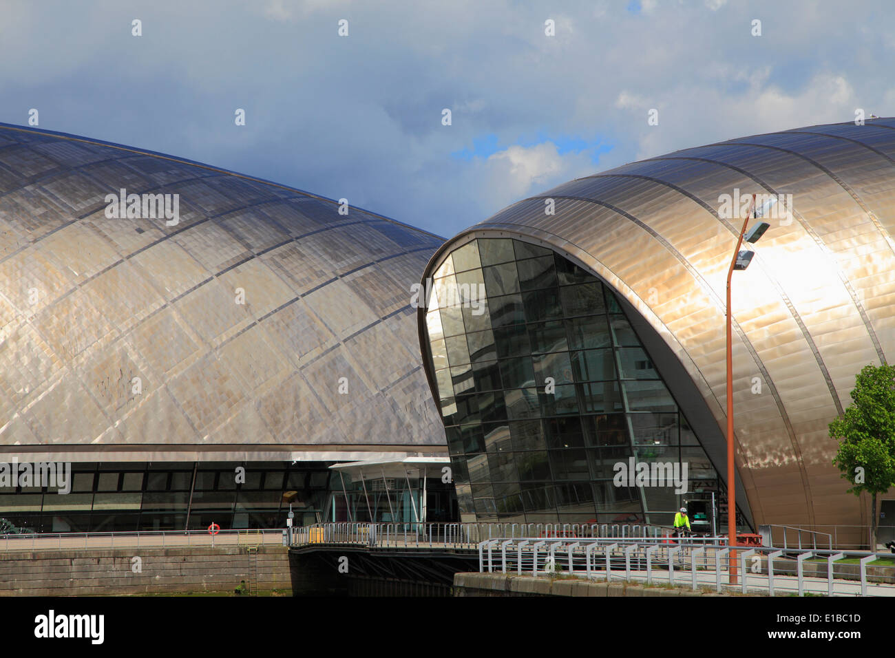 Royaume-uni, Ecosse, Glasgow, Centre des sciences, un cinéma Imax, Banque D'Images