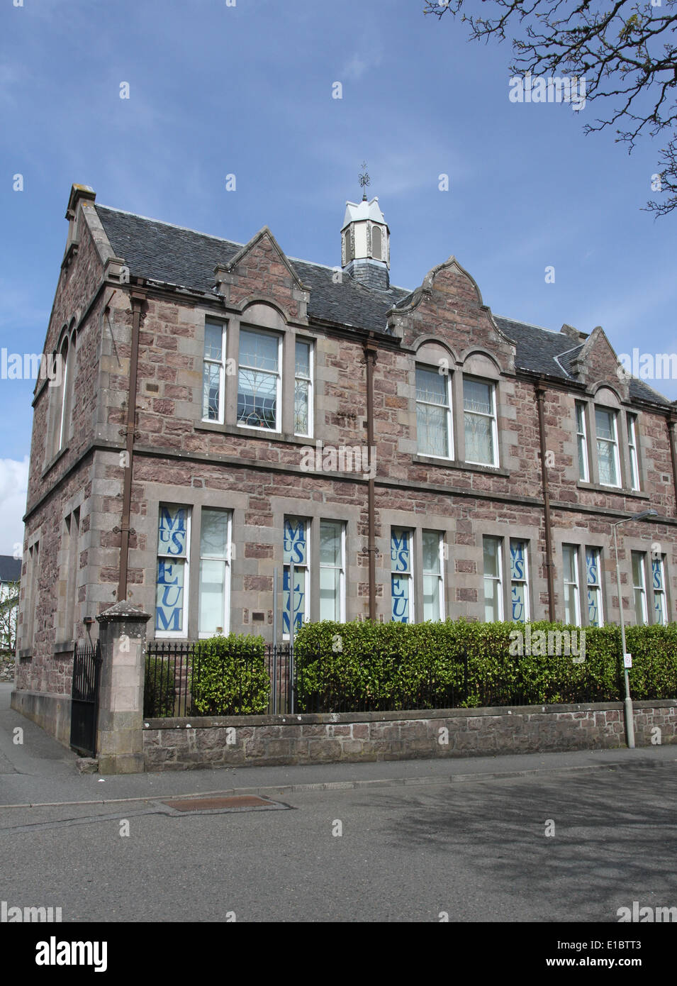 L'extérieur de l'île de musée stornoway lewis ecosse mai 2014 Banque D'Images