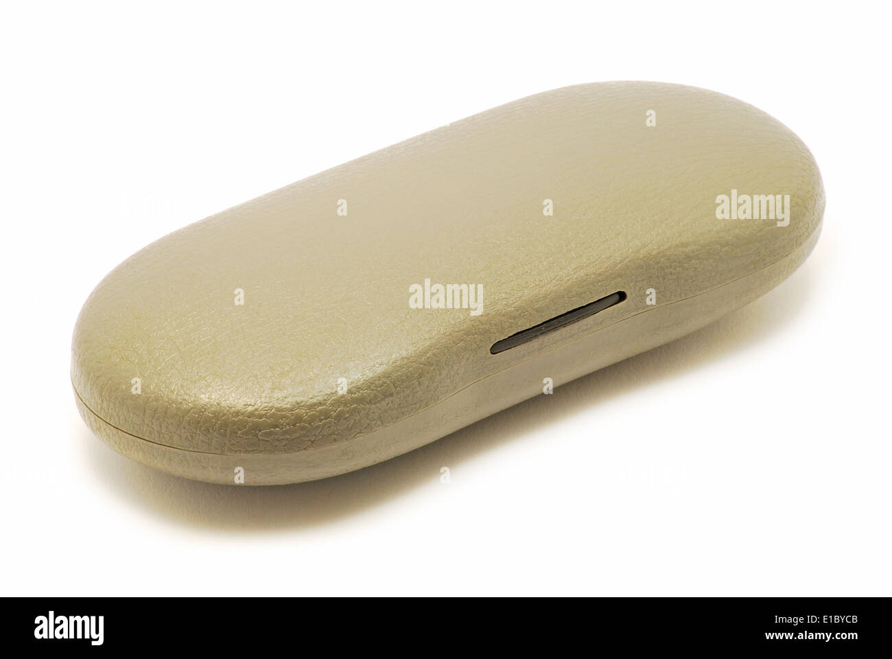 Protection lunettes anciennes isolated on white Banque D'Images