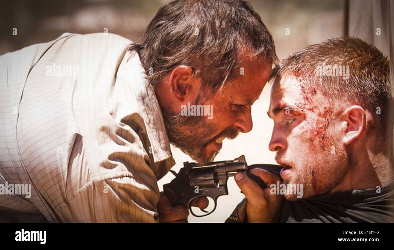 Le ROVER 2014 A24 film avec Guy Pearce et Robert Pattinson Banque D'Images